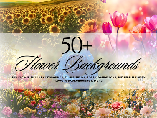 50+ Flower Backgrounds